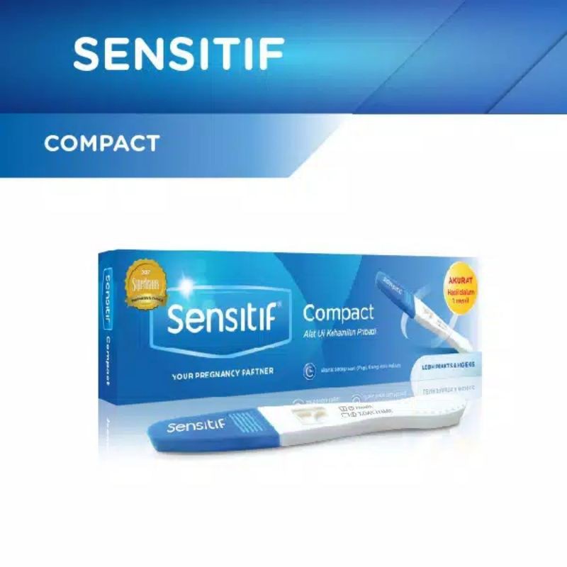 SENSITIF Strip UC Compact Ovutest Strip Alat Tes Kehamilan 1pc