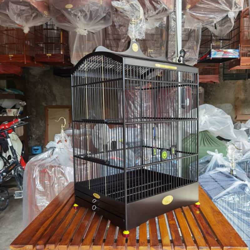 Sangkar BNR Black Doff Kotak No 3