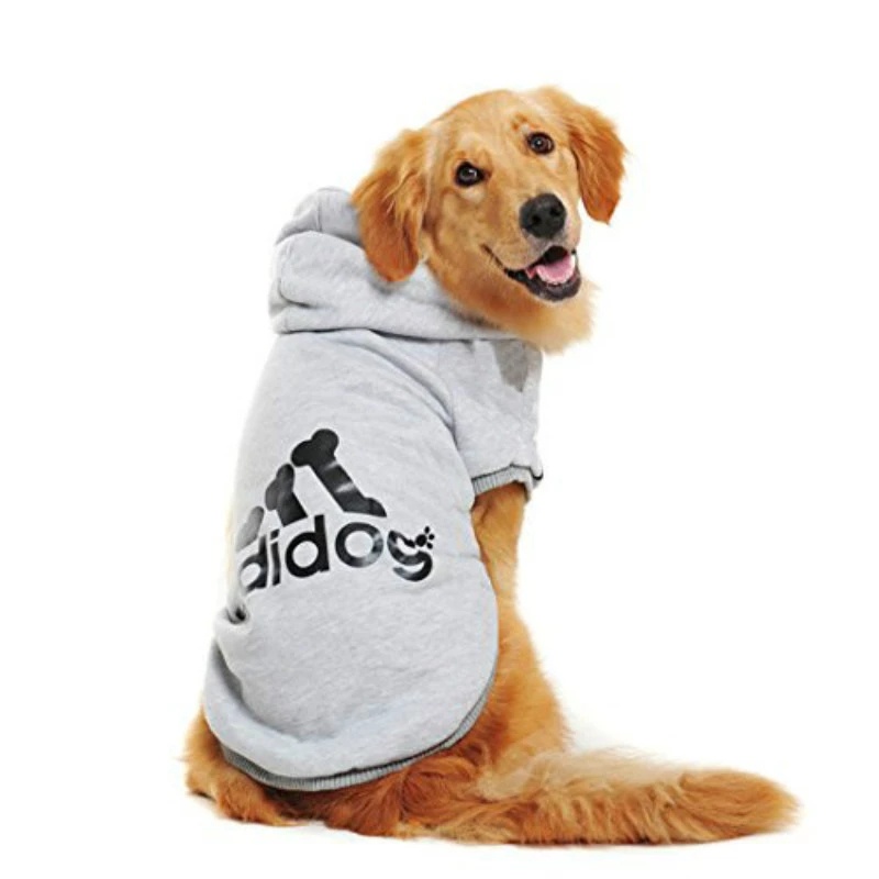 Pakaian Hoodie Musim Dingin Untuk Anjing Ukuran Medium / Besar