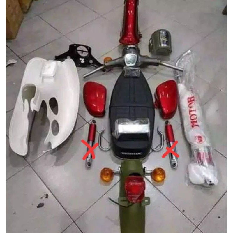 PAKET BODY SET Honda C70-Cover Body Honda C70