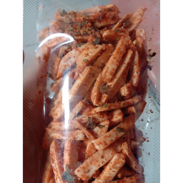 

basreng (bakso goreng sapi) pedas daun jeruk 60 gram