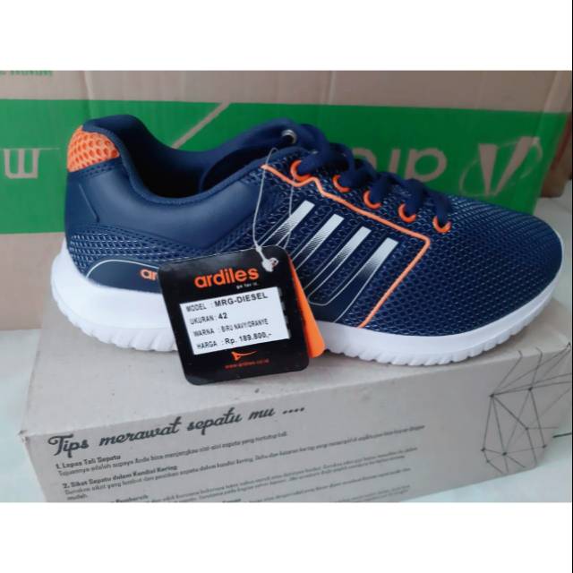 ARDILES-DIESEL/Sepatu running pria/100% ORIGINAL