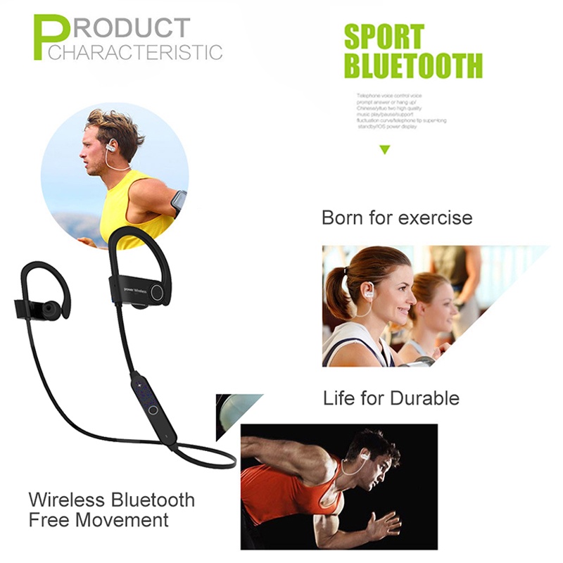 Smartfish Wireless Headset Sport Earphone