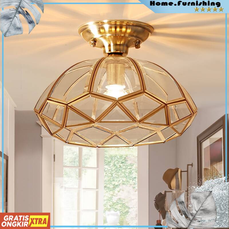 

American corridor light luxury ceiling lamp European creative personality modern simple porch balcon