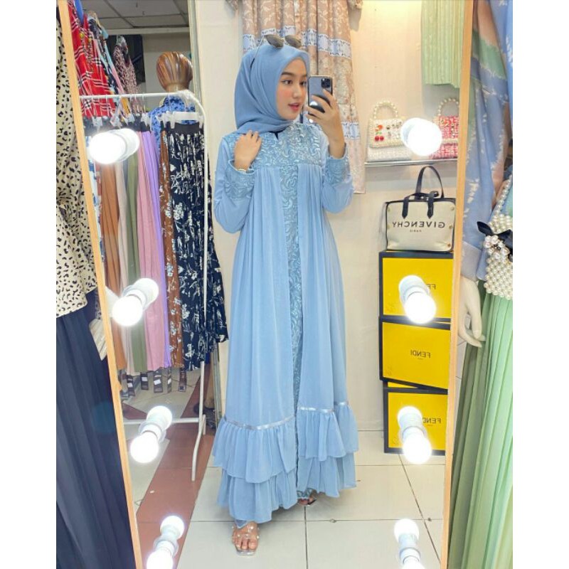 GAMIS PESTA BRUKAT MEWAH