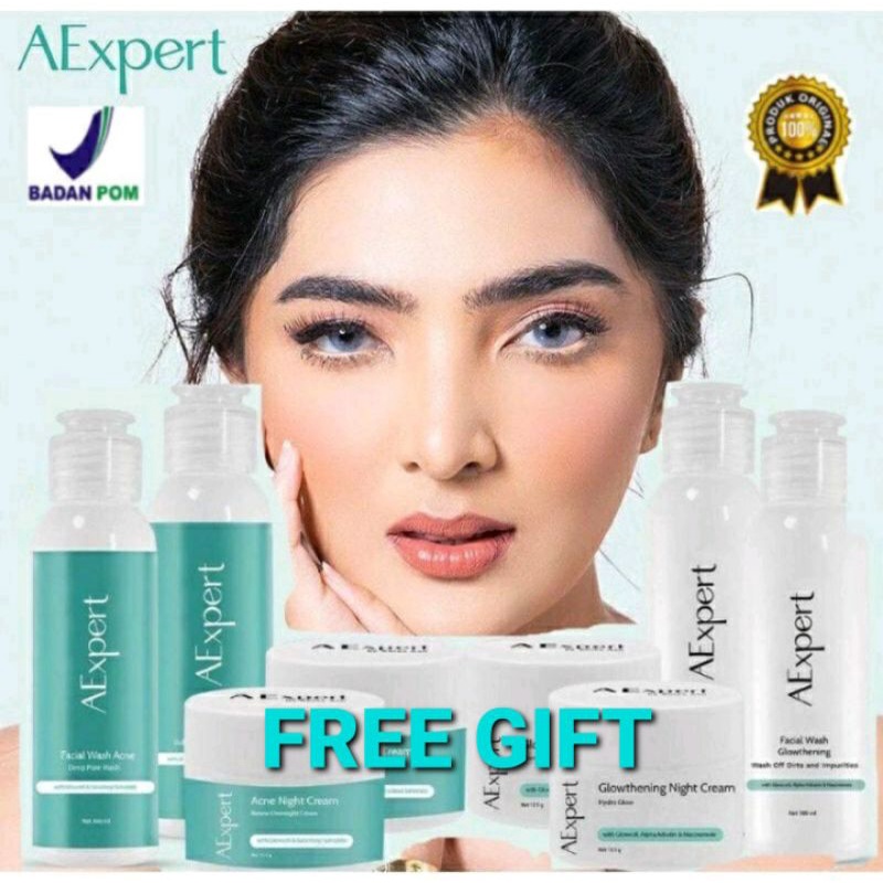 AEXPERT SKINCARE BY ASHANTY &amp; DR EKLES GLOWTHENING ACNE SERIES