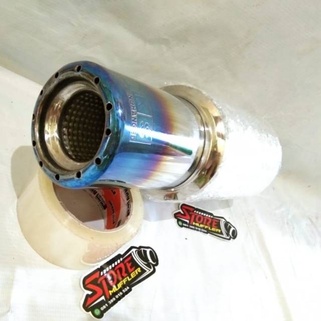 Knalpot MOBIL HKS GRONEL BLUE, KNALPOT HKS GRONEL BRIO./MOBILIO/XENIA/AVANZA,DLL
