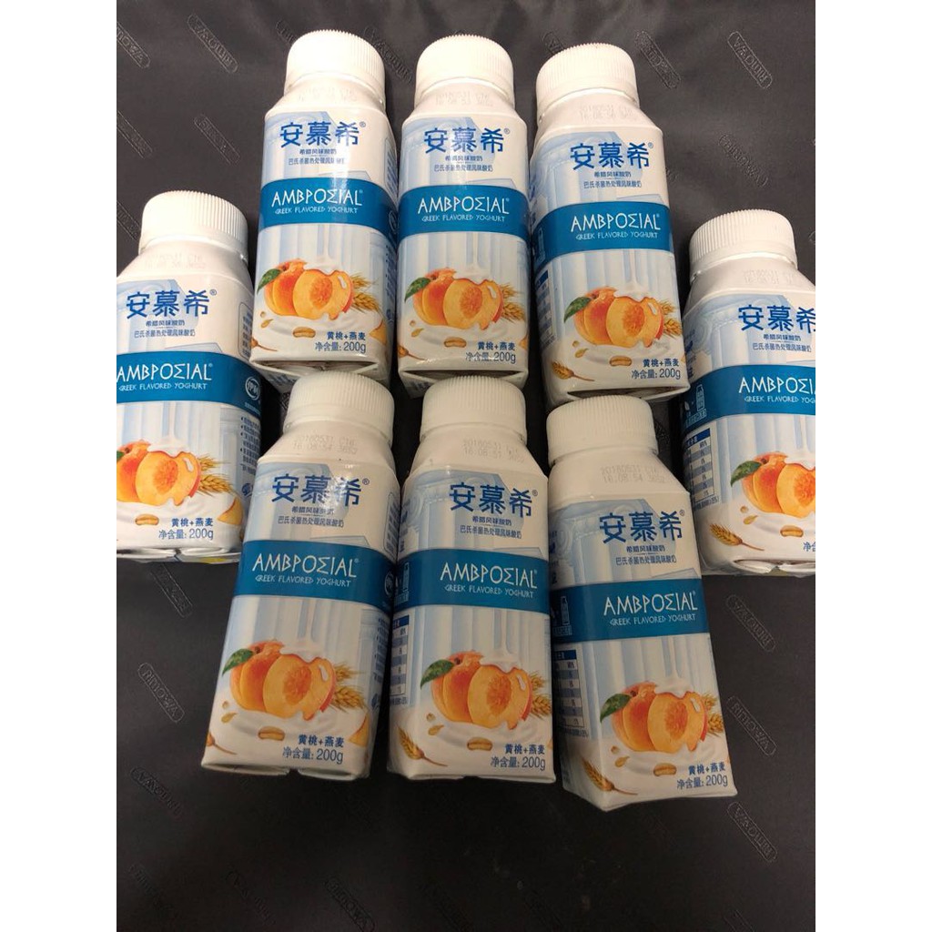 Ambrosial greek peach yogurt 200 g