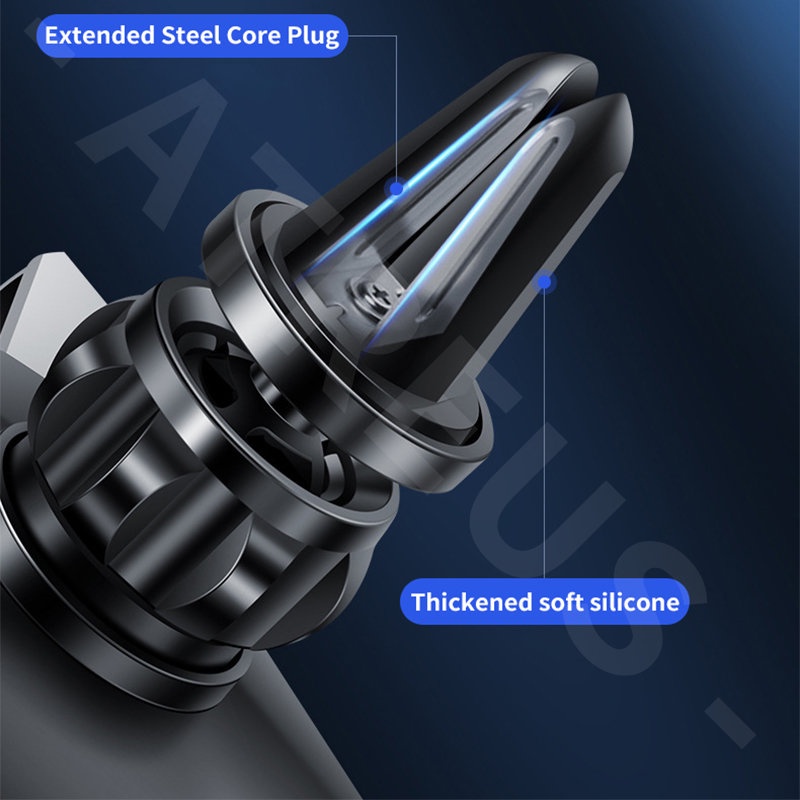 Wuling Stand Handphone Universal 4.7-7 inch Dapat Berputar 360 Derajat Ventilasi Ac Mobil Holder Handphone Untuk Konfero Cortez Almaz