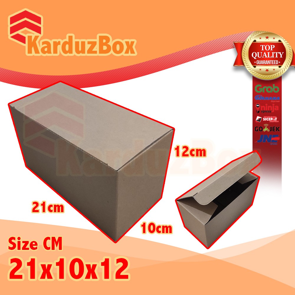 

21x10x12 kotak Kardus Packaging Box PIZZA