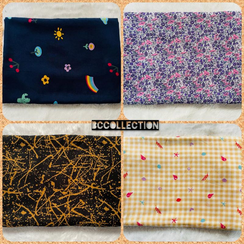 KAIN RAYON PREMIUM per (50cm*150cm)