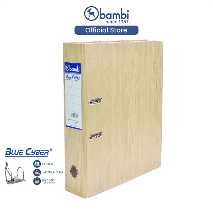 

READY Bambi Ordner 1010 Lever Arch File Wood - Cream Wood TERLARIS