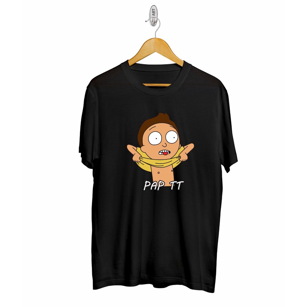 KAPTEN STORE KAS DISTRO PRIA MURAH KAOS GAUL PAP TT HITAM