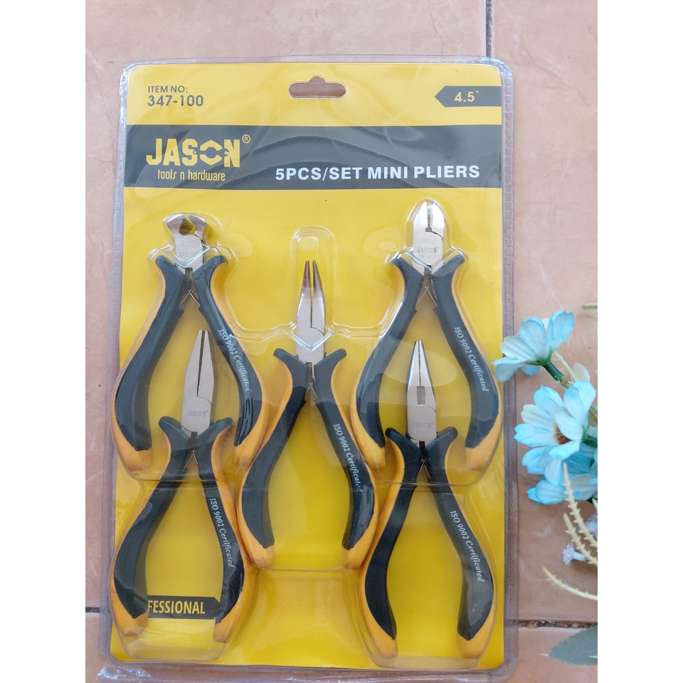 TANG MINI 4,5&quot; SET 5pcs JASON (347-100)