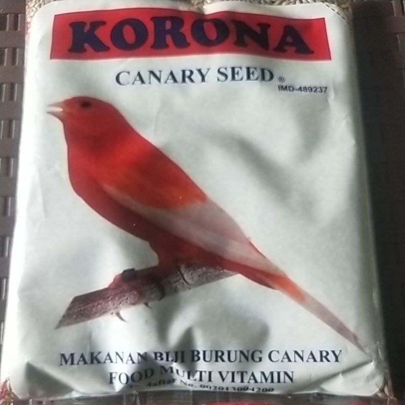 pakan kenari korona canary seed polos