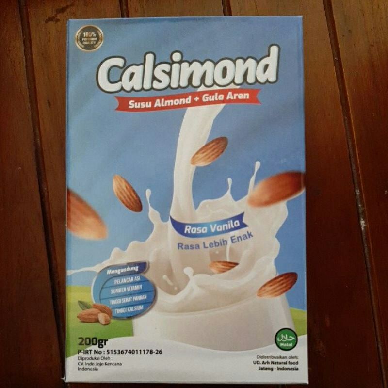 

Paket 2 Box Susu Bubuk Calsimond Original - Susu Almond - Almond Milk - Gula Aren - Asi Booster - Pelancar Asi - Ibu Hamil 200gram