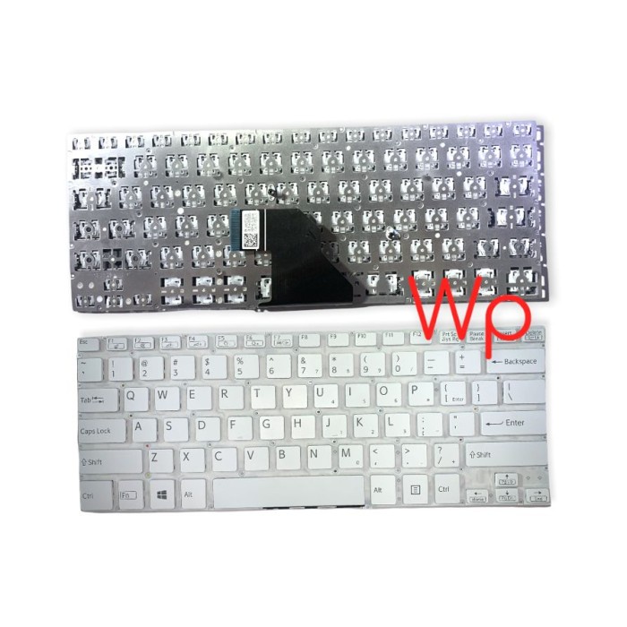 Keyboard Sony Vaio SVF-14 SVF14 SVF14E SVF14A VF142 SVF142 VF143 Putih