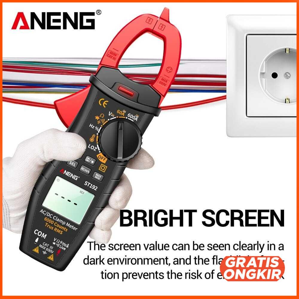 Digital Multimeter Voltage Tester Clamp - ST192