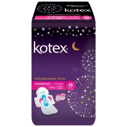 (Original) KOTEX PROACTIVE GUARDS OVERNIGHT 28CM 14S / 28CM 5S / 32CM 9S / 35CM 7S / 41CM 6S /