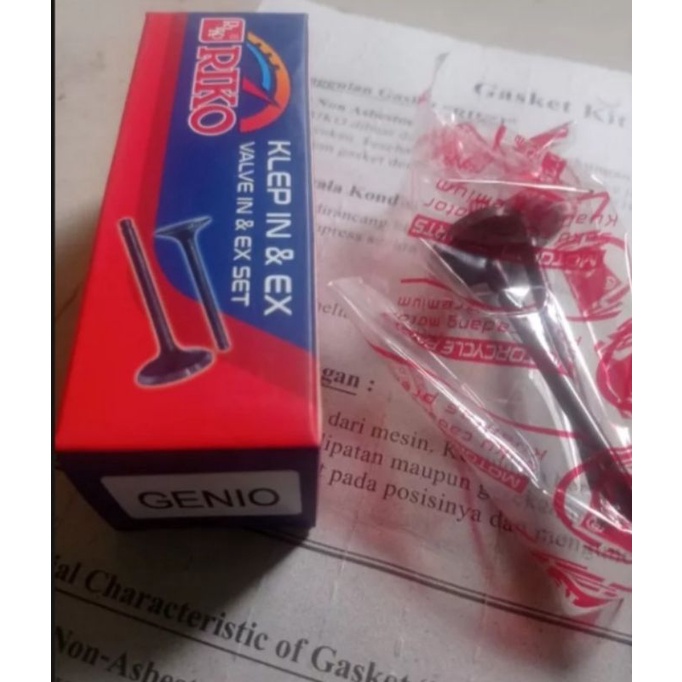 KLEP SET HONDA GENIO PAYUNG KLEP HONDA GENIO