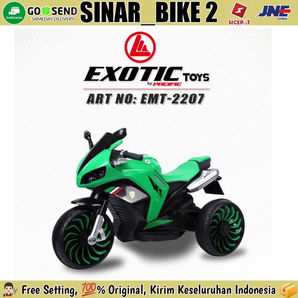 Mainan Anak Motoran Aki Exotic EMT 2207