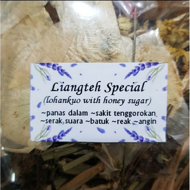 

Liang teh special lengkap dengan lohankuo dgn honey rock sugar