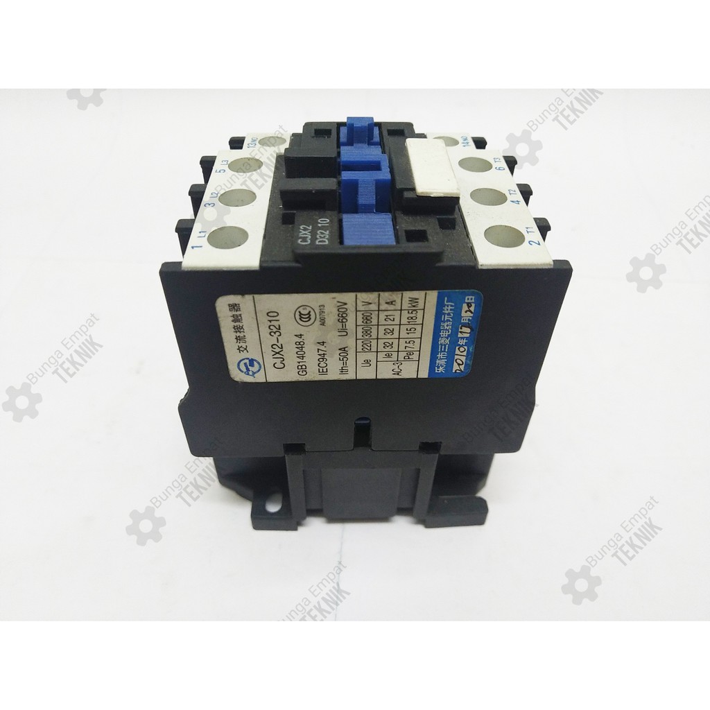 KOMPONEN ELEKTRONIK KONTAKTOR CJX2 3210