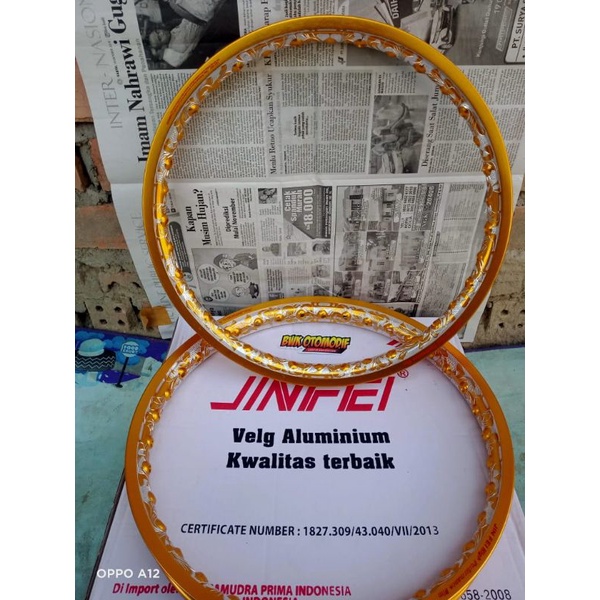 velg jinfei full ukir ring 17