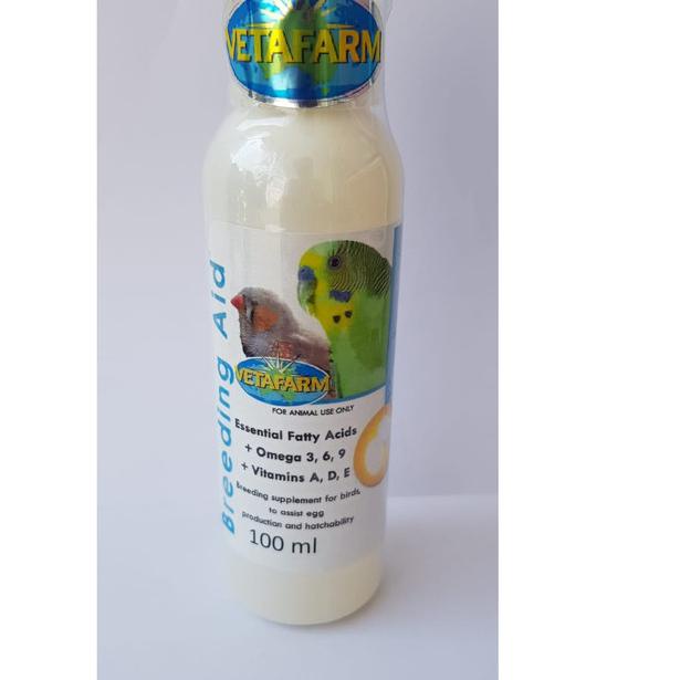 ♡ VETAFARM - BREEDING AID OIL 100 ml Asli ℗