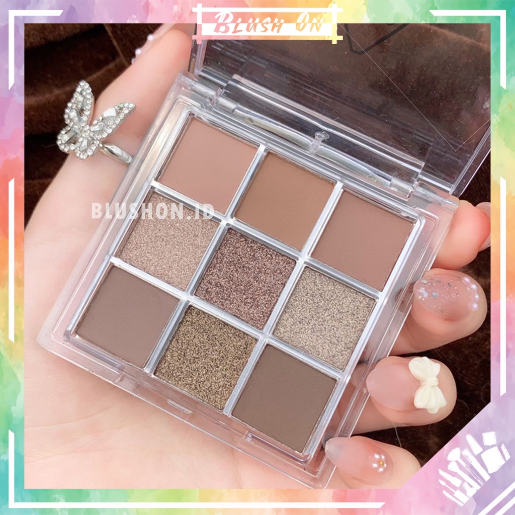 Dikalu Coco Venus Eyeshadow Glitter Matte 9 Color Waterproof Pigmented Pallete DK01