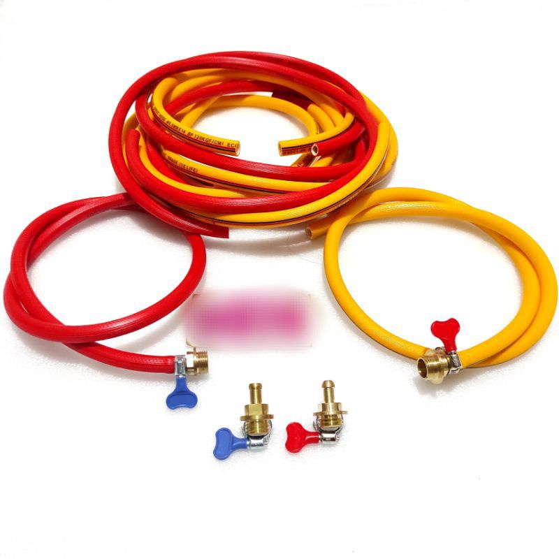 SELANG HAWA PEMBUANGAN HAWA PANAS MOTOR TUTUP OLI RACING BERLUBANG SELANG PANJANG 1 METER