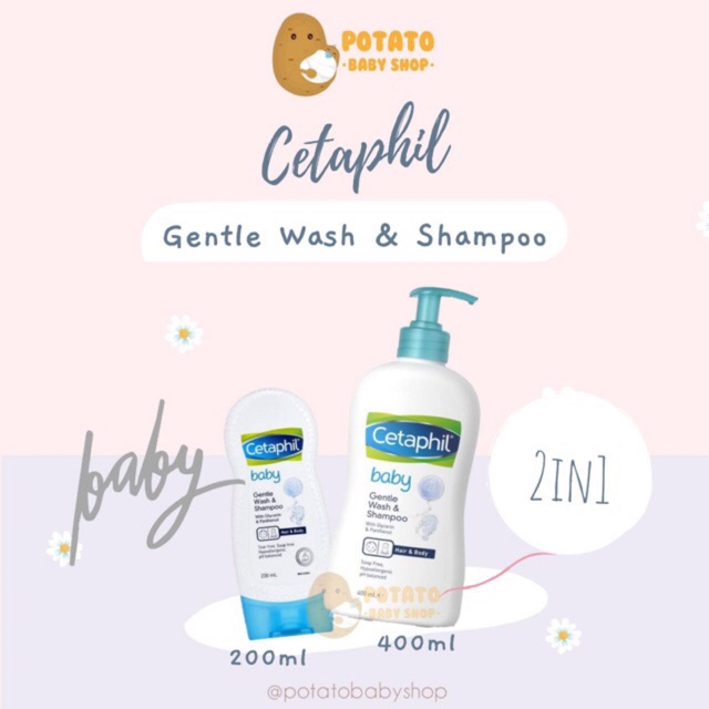 Cetaphil Baby - 2in1 Gentle Wash and Shampoo 230ml