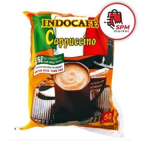 

TERBARU Kopi Indocafe Cappucino Sachet 25gr 1 pak isi 50 (grosir murah 5 pak)/MINUMAN COLLAGEN/MINUMAN YOYIC/MINUMAN DIET/MINUMAN PEMUTIH BADAN/MINUMAN KOREA/MINUMAN KEMASAN/MINUMAN KALENG/MINUMAN KOTAK/MINUMAN SEHAT HERBAL/MINUMAN SEHAT UNTUK