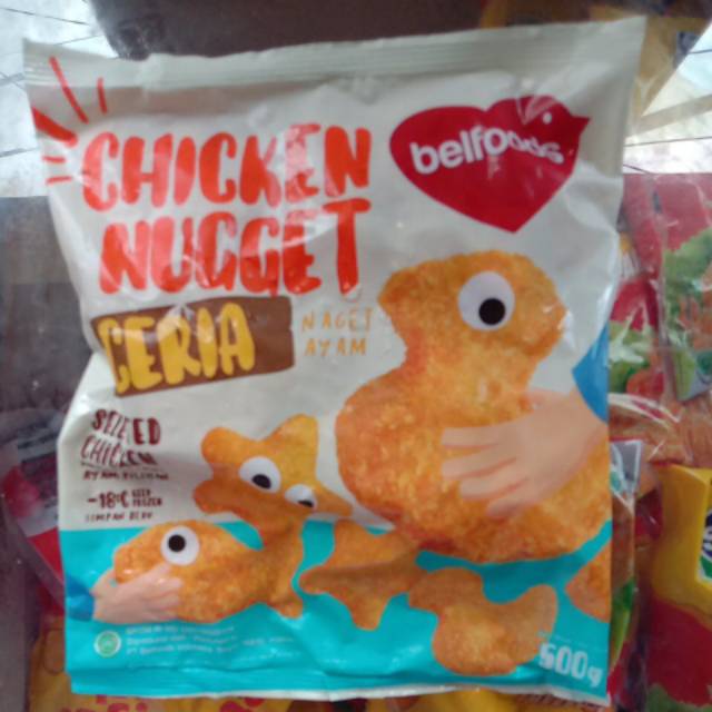 PROMO Belfoods naget ceria 500gr
