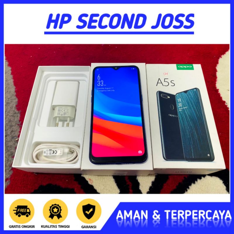 Oppo A5s Ram 3/32 GB Second Bergaransi