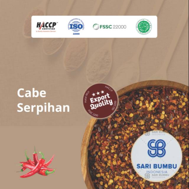 

Cabe serpihan sari bumbu