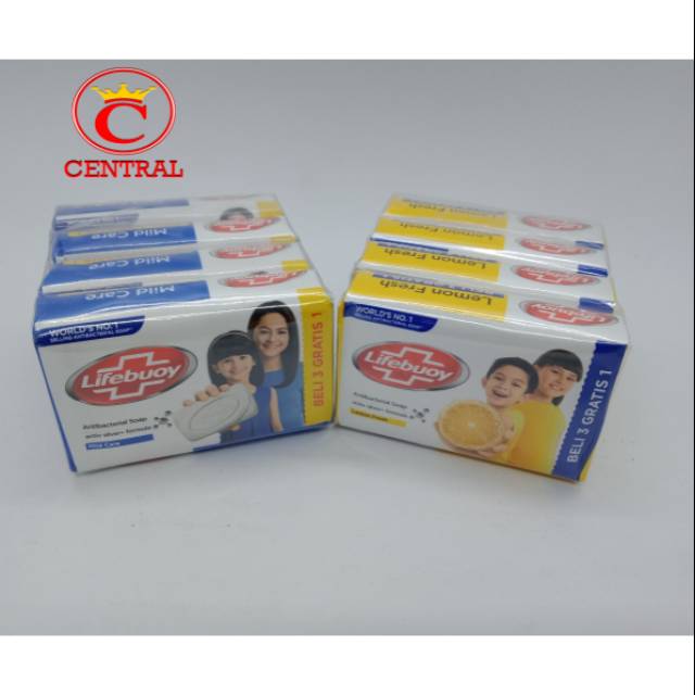 LIFEBUOY SOAP EXTRA HEMAT ISI 4 X 60GR/centraltrenggalek