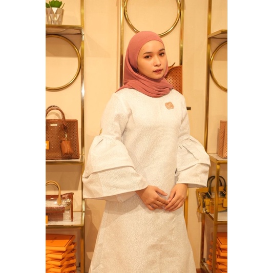 DM Luxy | corallie dress | Dress Panjang Wanita | Dress Panjang | Pakaian Panjang Wanita