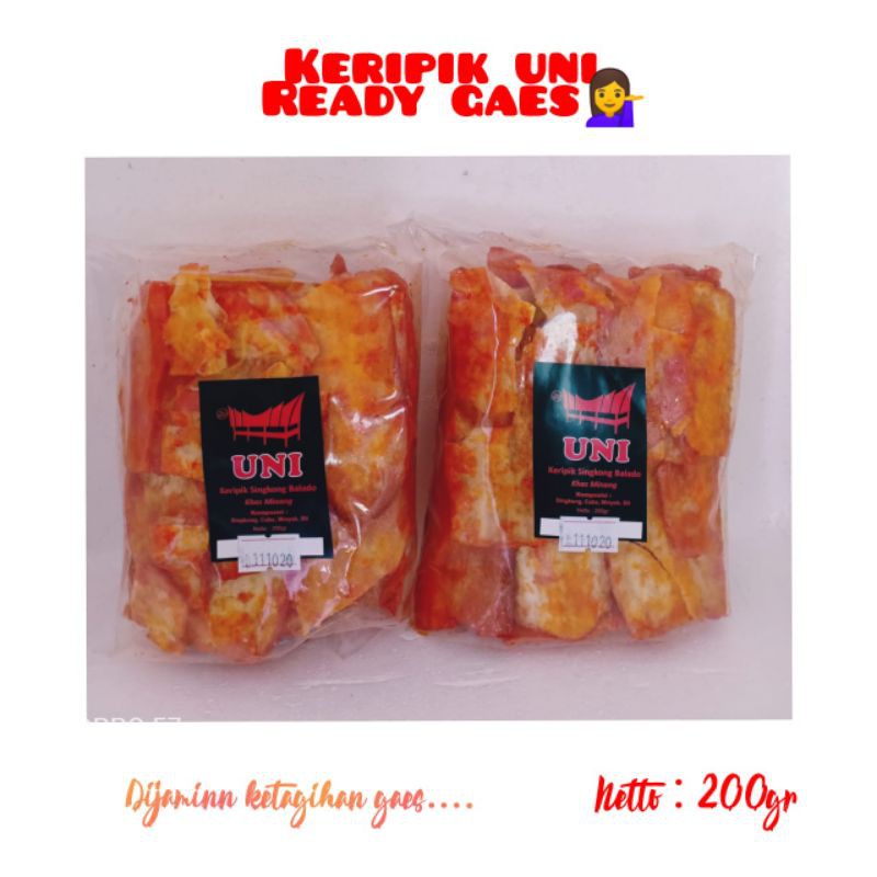 

keripik balado uni 200gr