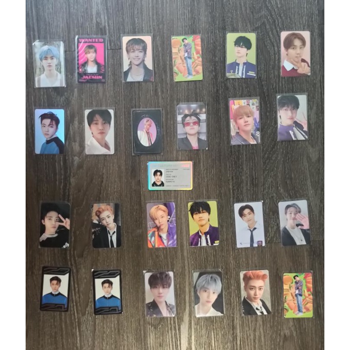 Photocard Jaemin universe, smcu, ar ticket, id, holo, sg22, hotsauce, lenti, yb2020, fcmm