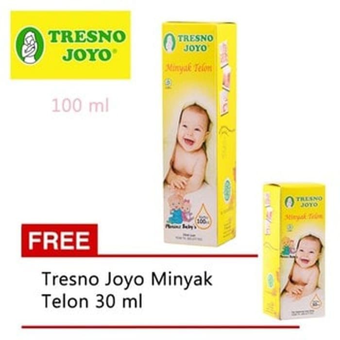 TRESNO JOYO - MINYAK TELON DAN  TELON HERBAL PLUS CITRONELLA / 100 ML  FREE 30 ML