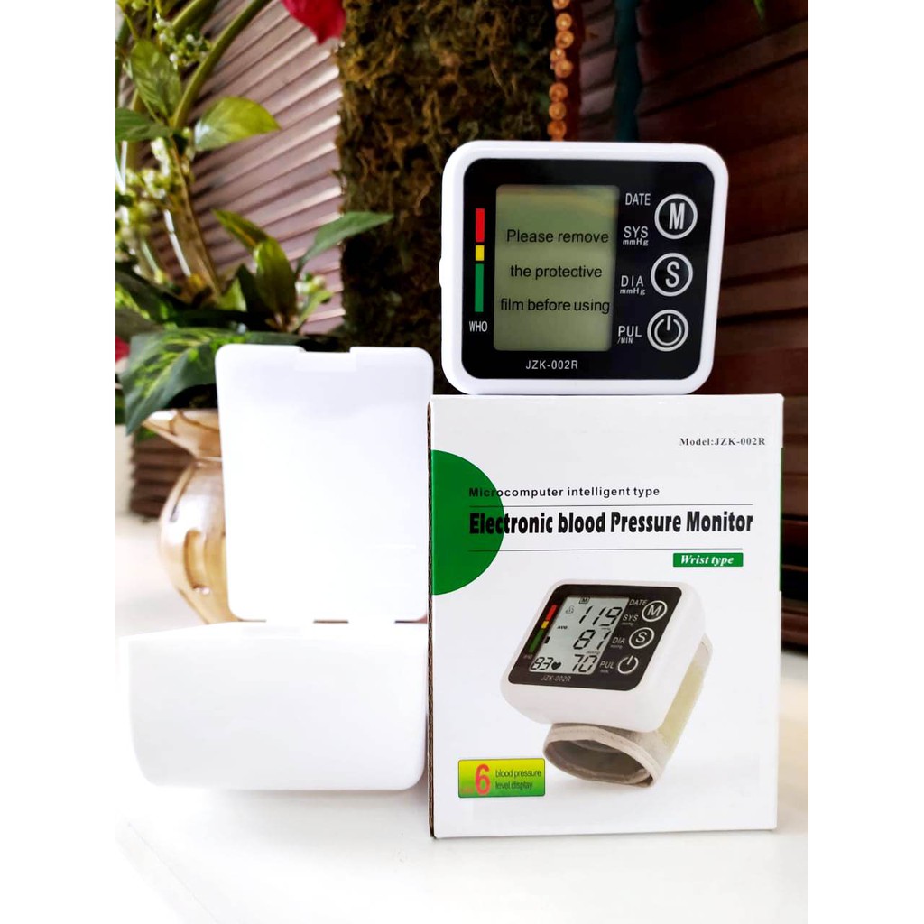 Tensimeter Monitor Pergelangan Tangan JZIKI digital JZK-002R - B46007