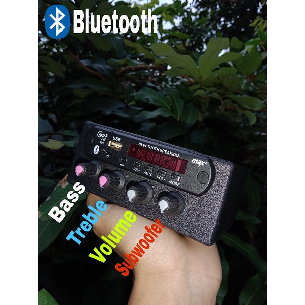 PROMO TERLARIS AMPLIFIER BLUETOOTH STEREO CLASS D 12VOLT SUBWOOFER