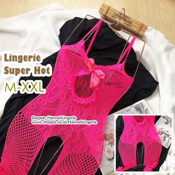 Bodystocking XXL XL L BigSize by Hannah Lingerie Stocking Badan Hot Lingerie Ukuran Besar 401 402 403