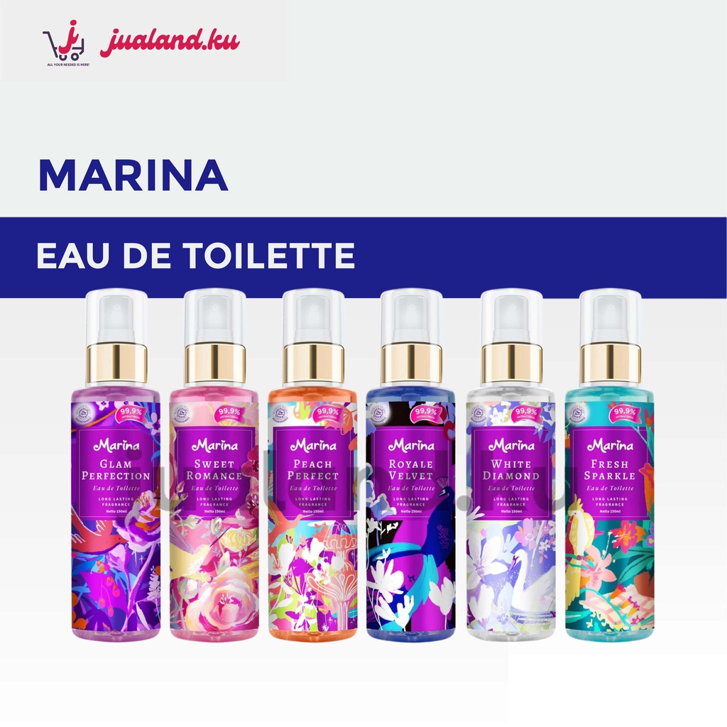 MARINA Parfume Eau de Toilette Long Lasting Fragrance Wangi dan Tahan Lama 150 mL