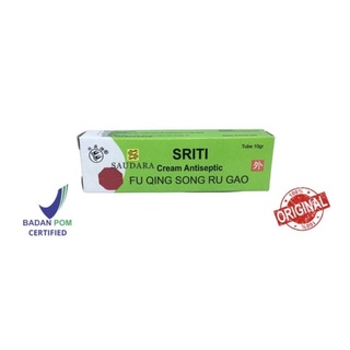 Image of Salep Sriti Original Asli Hologram MERAH untuk kulit gatal / salep gatal / salep kulit / salep iritasi / salep fu qing song / salep sriti logo hologram merah