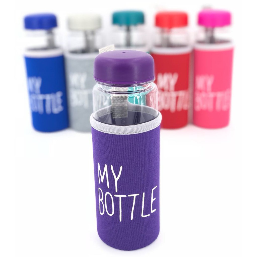 Monsoon - BISA COD My Bottle Bening 12 Warna Ada Logo BPA Free Anti Pecah botol