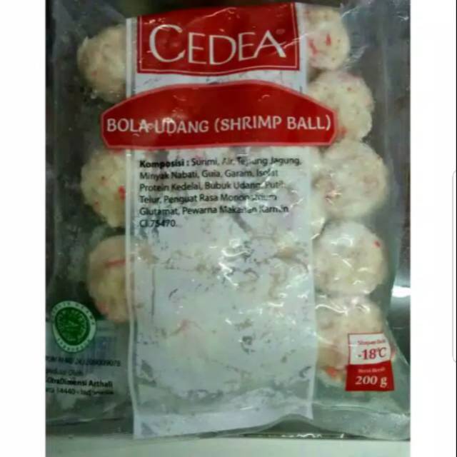 

Cedea bola udang 200gr