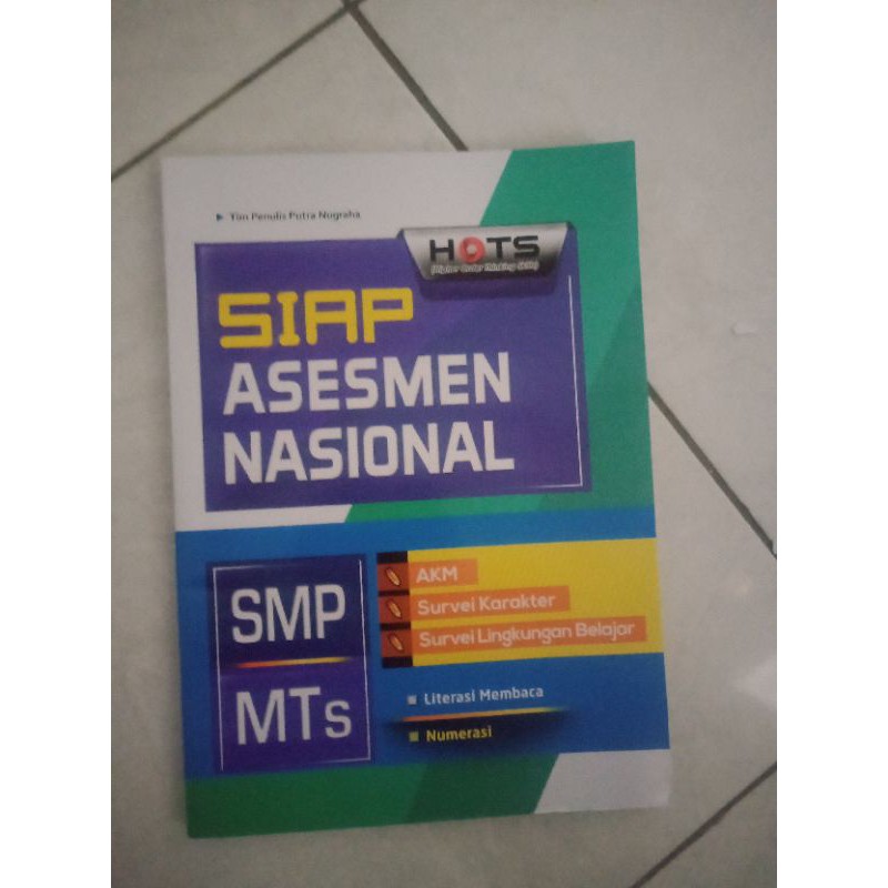 buku asesmen nasional smp