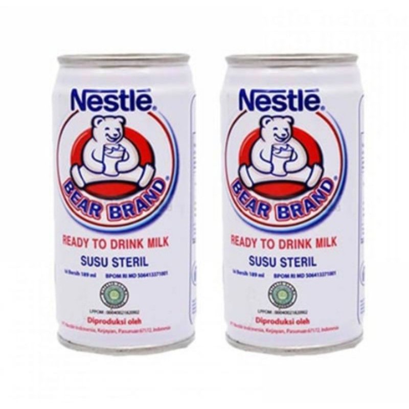 

Susu beruang / susu BEAR BRAND 189 ml minuman susu